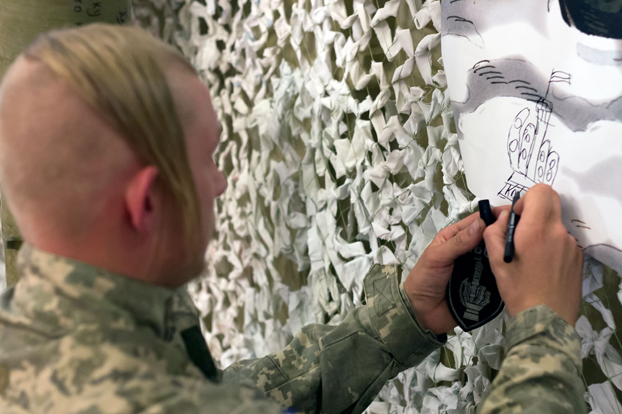 Презентація першої книги коміксів про захисників Донецького аеропорту - "Кіборги: історія трьох"