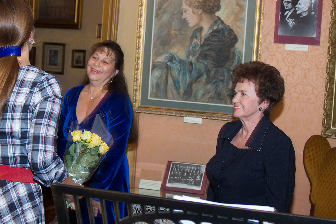 Солісти концерту професор Львівської національної музичної академії ім. М. Лисенка, заслужена артистка України Ярослава Матюха і заслужена артистка України, лауреат премії ім. Станіслава Людкевича, викладач Львівської національної музичної академії ім.Лисенка, солістка Львівської філармонії Лілія Коструба