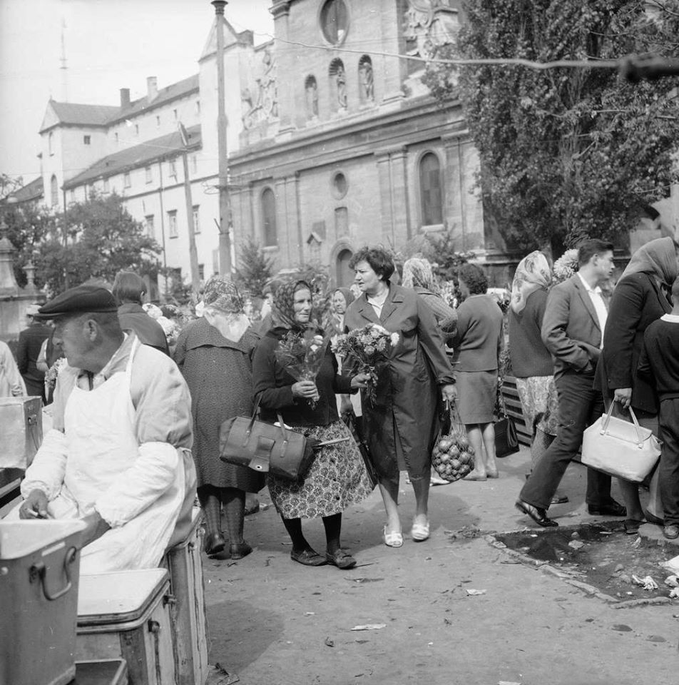 Львівські типажі. Світлина 1969 року
