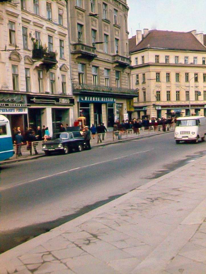 Проспект Свободи на світлині Й. Ліпінської, 1970 р.