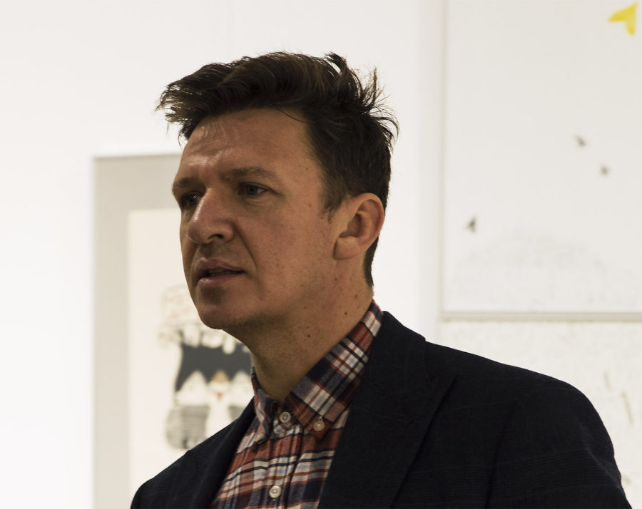 Директор Львівського палацу мистецтв Юрій Гнатковський. Фото: Ксенія Янко