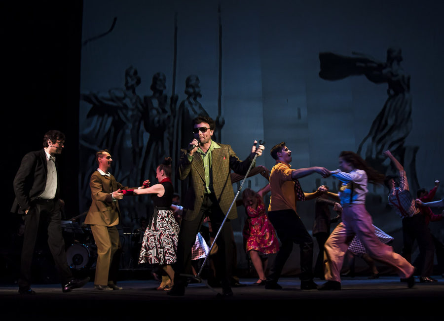 Фрагмент вечора "Крила. Вечір з Богданом". Фото: Ксенія Янко