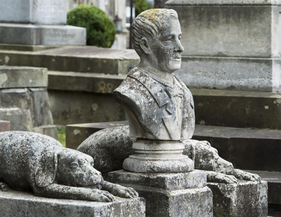 Павло Ойтелє "Надгробок Йозефа Івановича".1877. Фото: Ксенія Янко