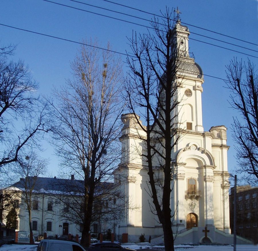 Храм Святої Трійці – колишній костел монастиря сакраменток, сучасний вигляд