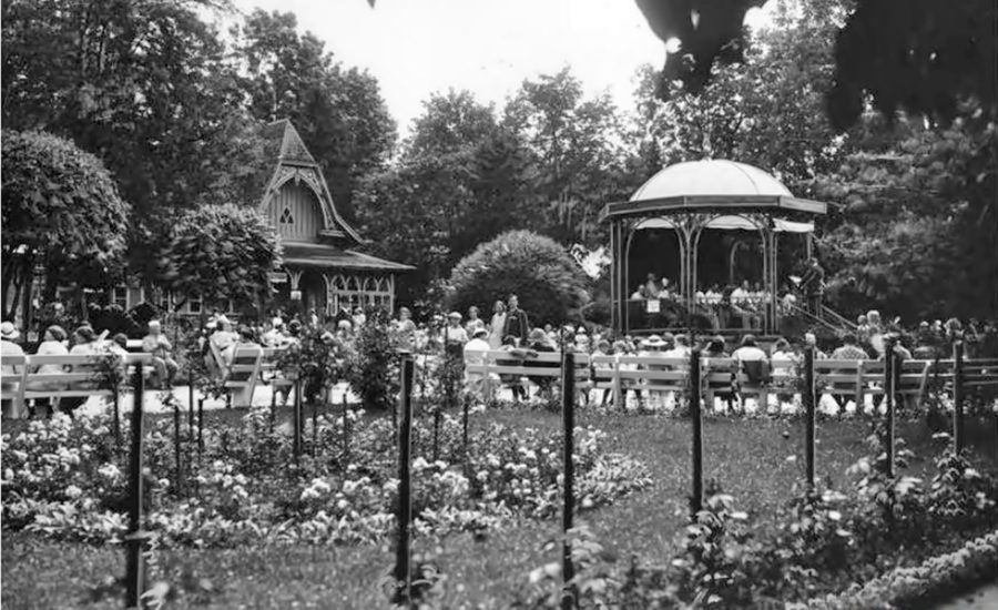 Нижня тераса курортного парку, поч. ХХ ст.