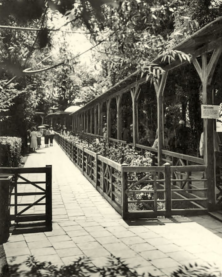 Прогулянкова галерея (дептак) біля джерела «Нафтуся», поч. ХХ ст.