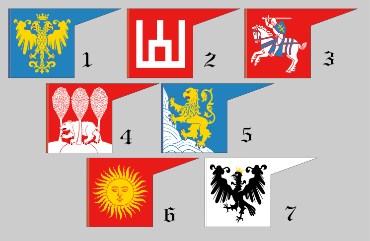 Представництво українських земель під Грюнвальдом. Фото з https://commons.wikimedia.org