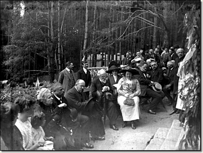 Відкриття лічниці Львівського Товариства боротьби з туберкульозом, 1910 рік