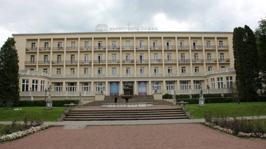 «Мармуровий палац» у Моршині, сучасний вигляд