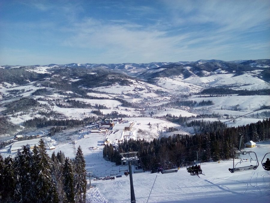 Панорамне фото села Плав'я. Хлян І.