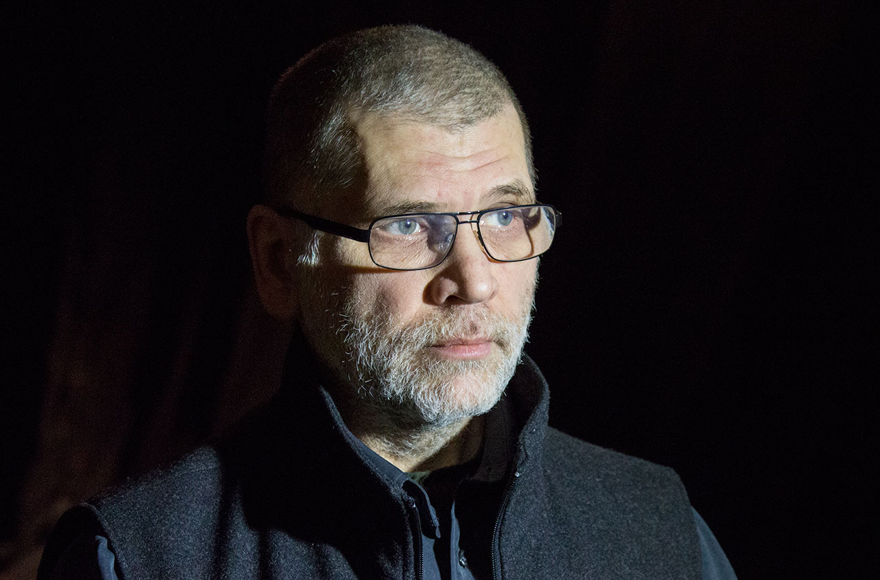 Художника-постановник вистави «Та, котру любили», заслужений діяча культури Польщі, Олександр Оверчук