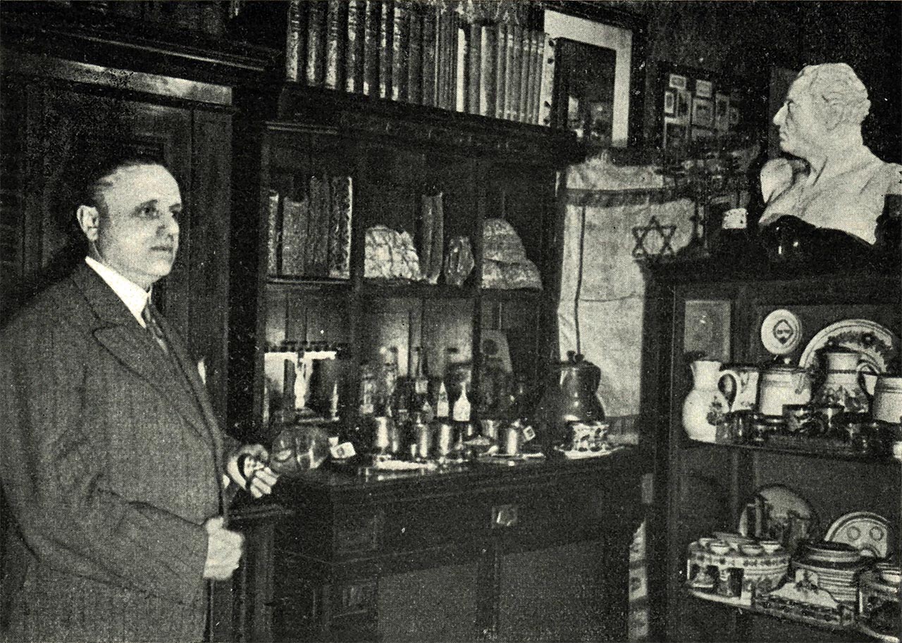 Максиміліан Гольдштейн в Єврейському музеї. Фото Яніна Мєжецка.