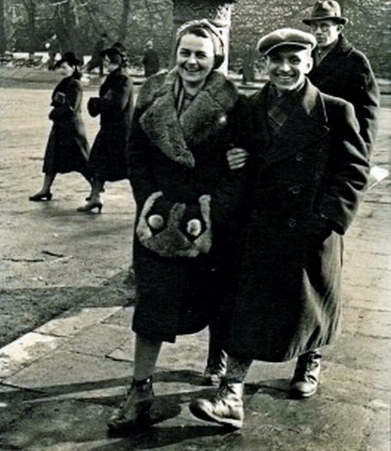 Василь Кук і працівниця референтури пропаганди ОУН Філя Бзова