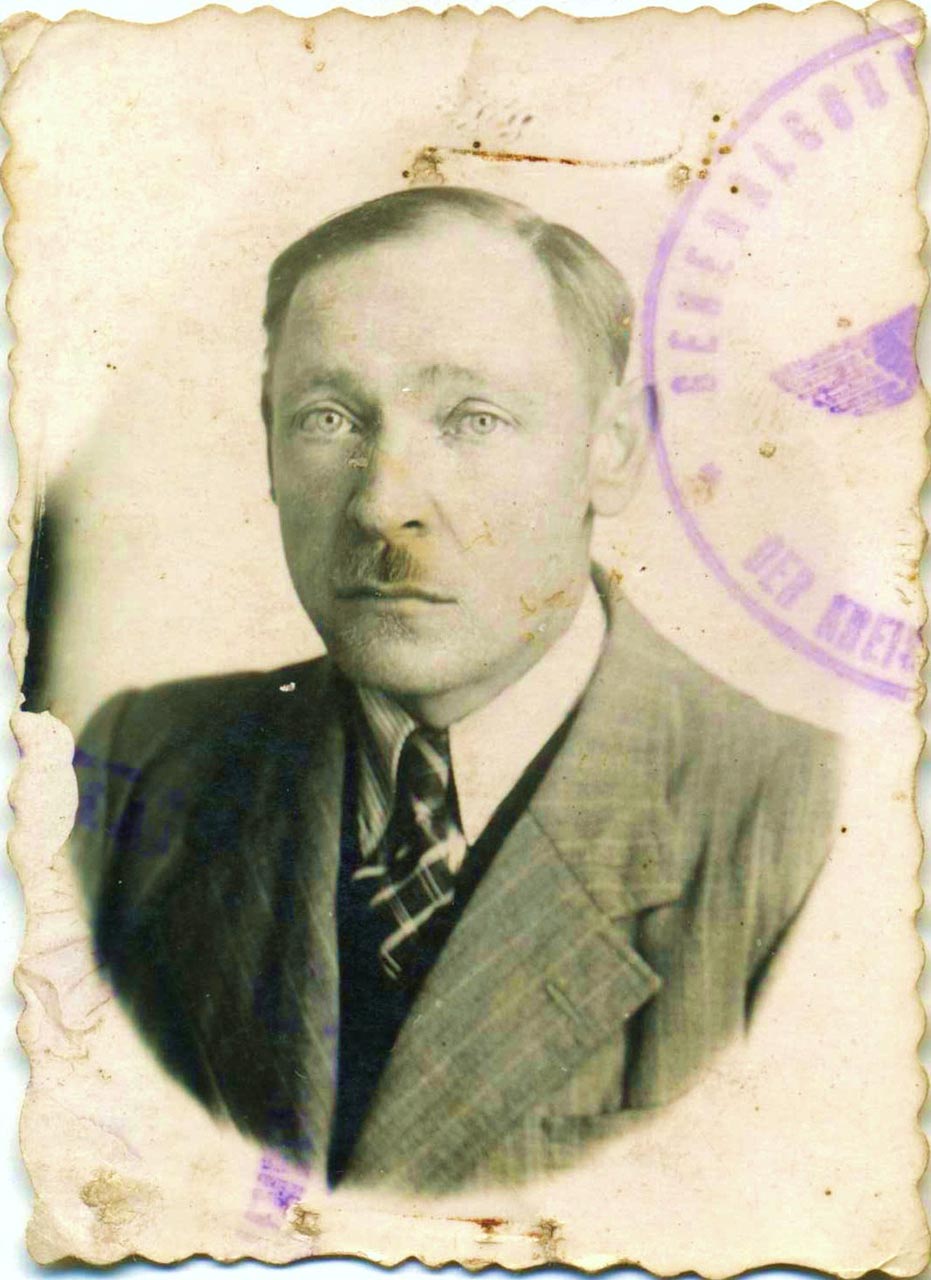 Івасик Василь - секретар гміни Красів(фото періоду німецької окупації)