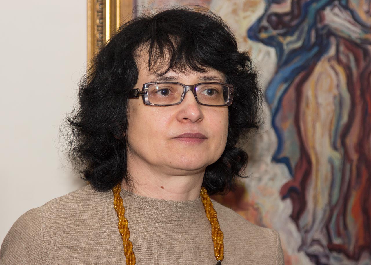 Завідувач Художньо-меморіального музею Олекси Новаківського Ірина Різун