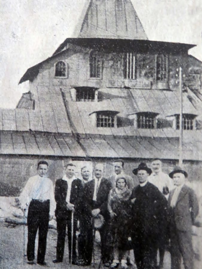 Мандрівники з Трускавця на екскурсії в Бориславі, 20-30-і роки ХХ ст