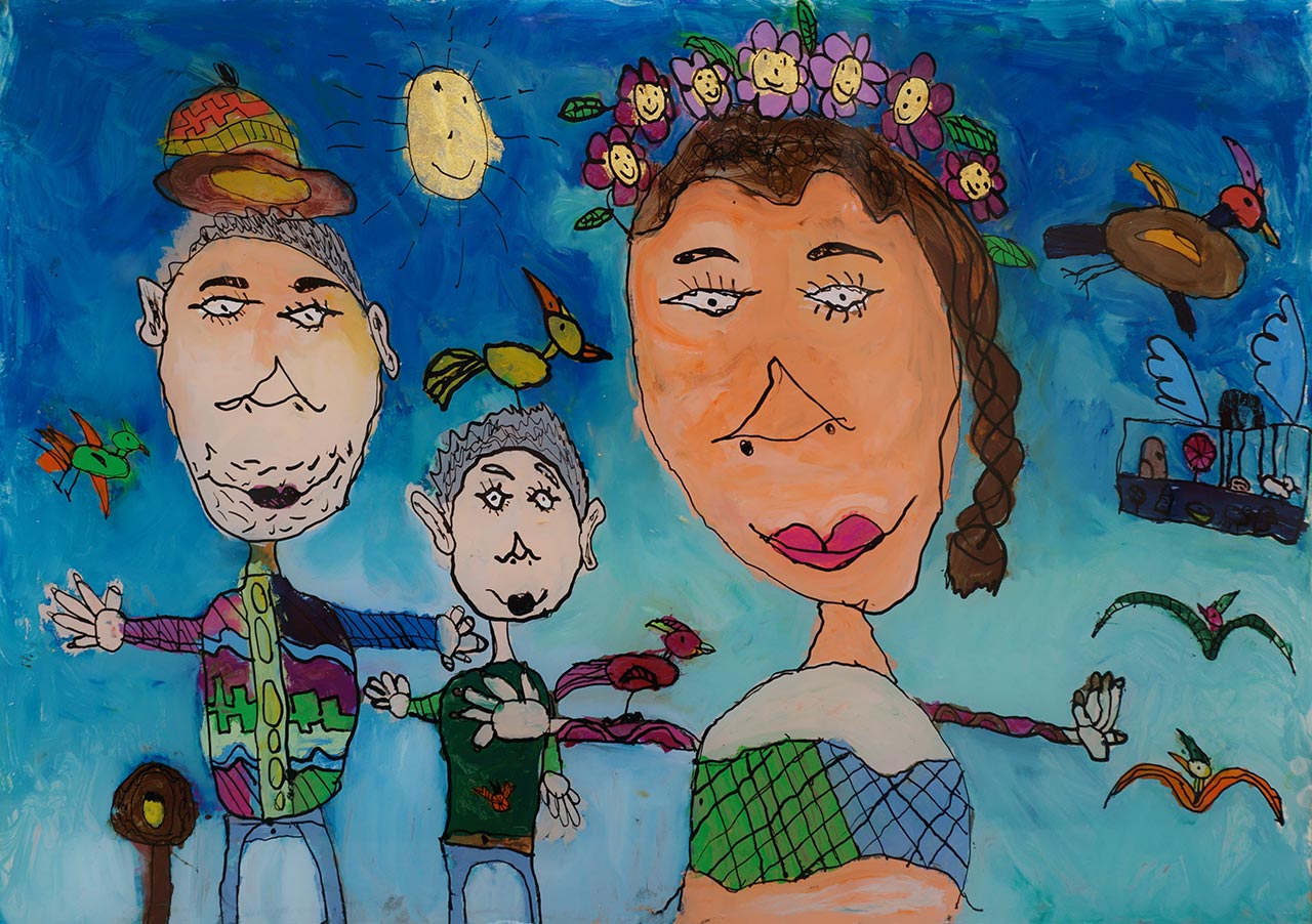 Експозиція виставки дитячих робіт «Коли все живе, цвіте…»