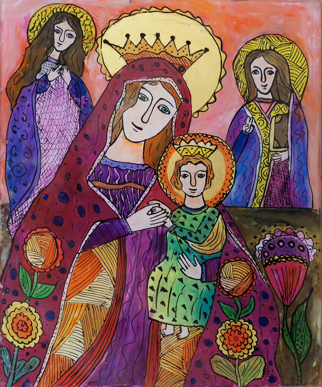 Експозиція виставки дитячих робіт «Коли все живе, цвіте…»