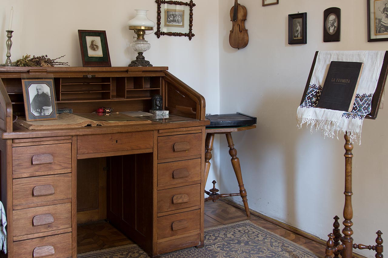 Цитра в музично-меморіальному музеї Соломії Крушельницької у Львові