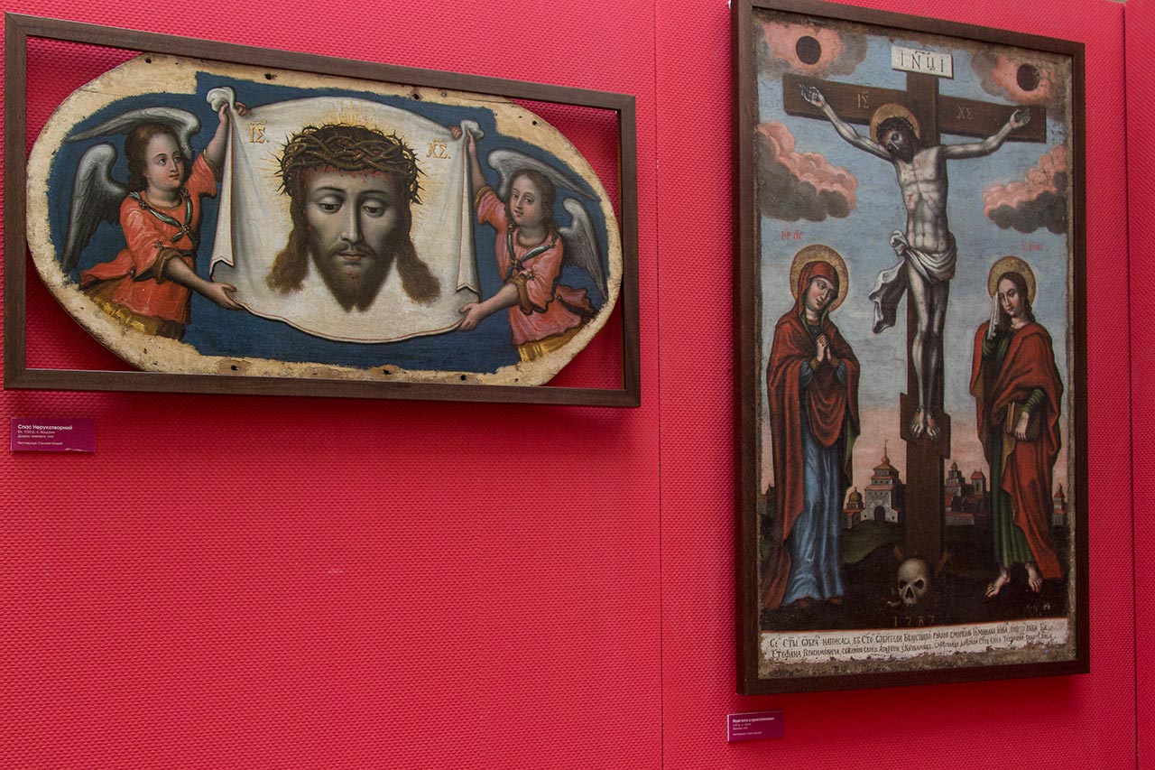 Експозиція виставки робіт Йова Кондзелевича