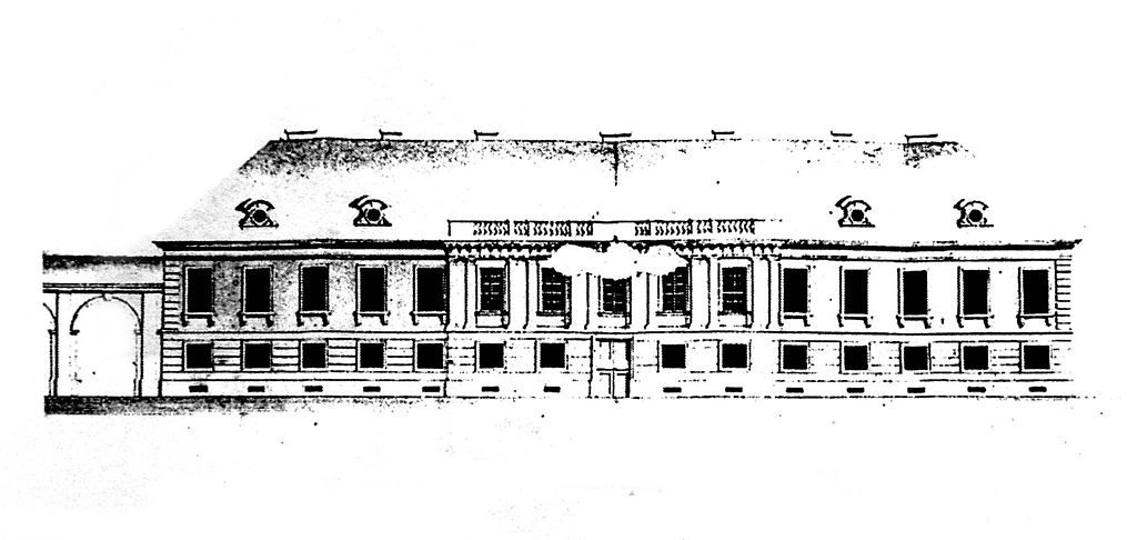 Проект Палацу Потоцьких, 1822 рік
