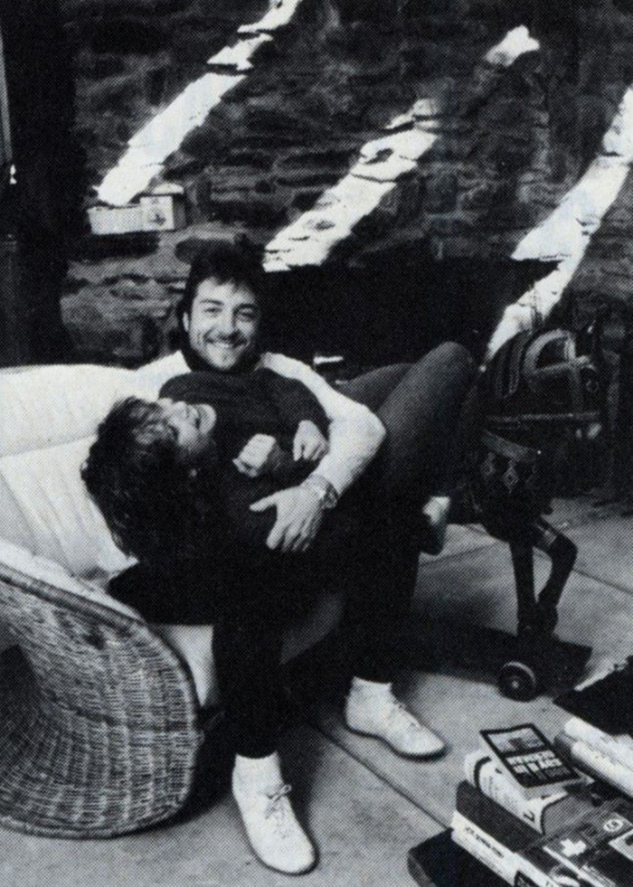  З чоловіком Едвардом. Світлина з журналу "Ford Times", 1990 р.