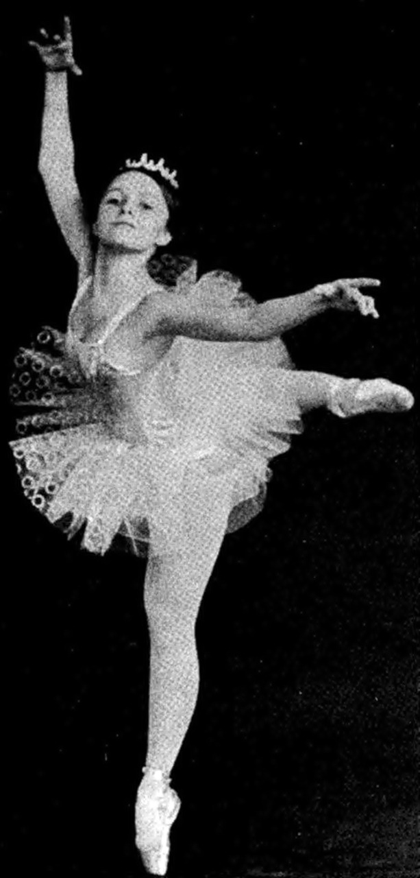  Квітка-балерина. Ілюстрація з діаспорного журналу "Екран",1968 р.