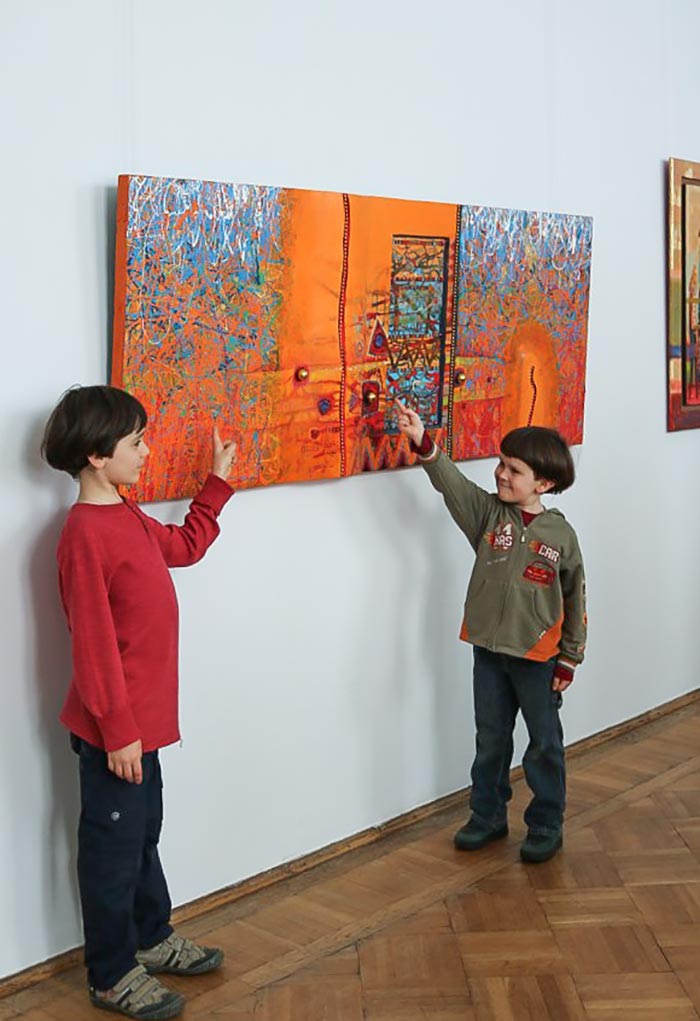 Відкриття виставки „Малярство. Інсталяції“.