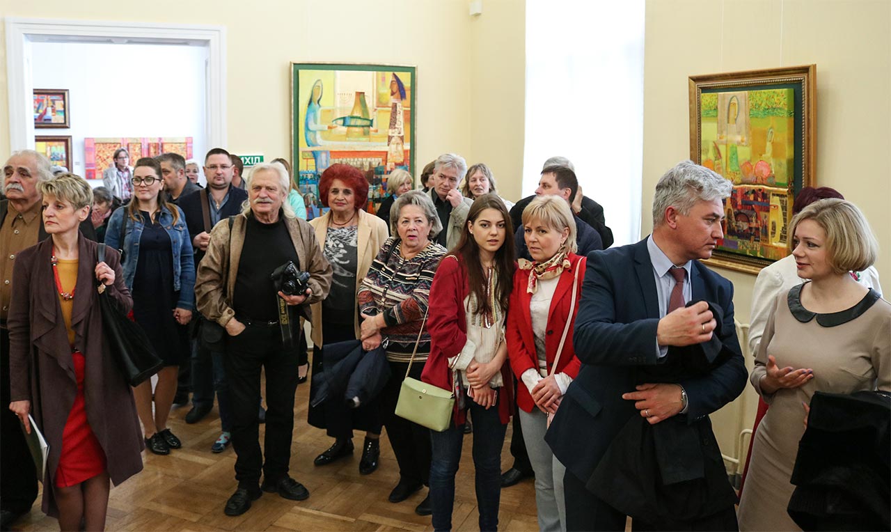 ідкриття виставки „Малярство. Інсталяції“.