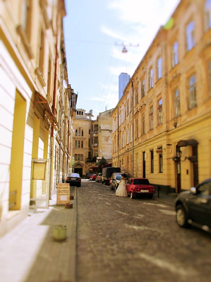 Львів давній і Львів сучасний. Фото Сергія Гуменного