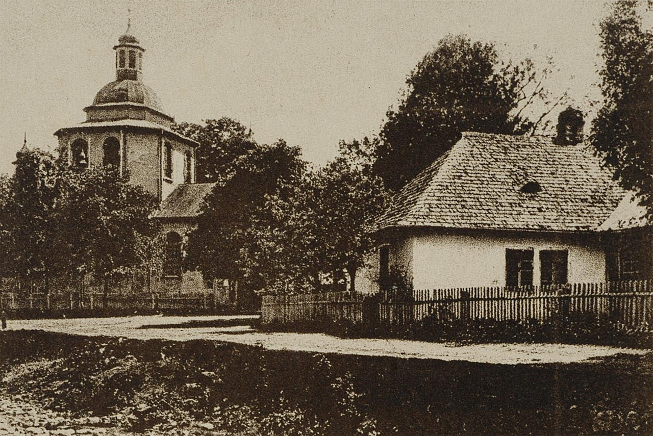 Церква в Старому Мізуні, фото 1930-их років