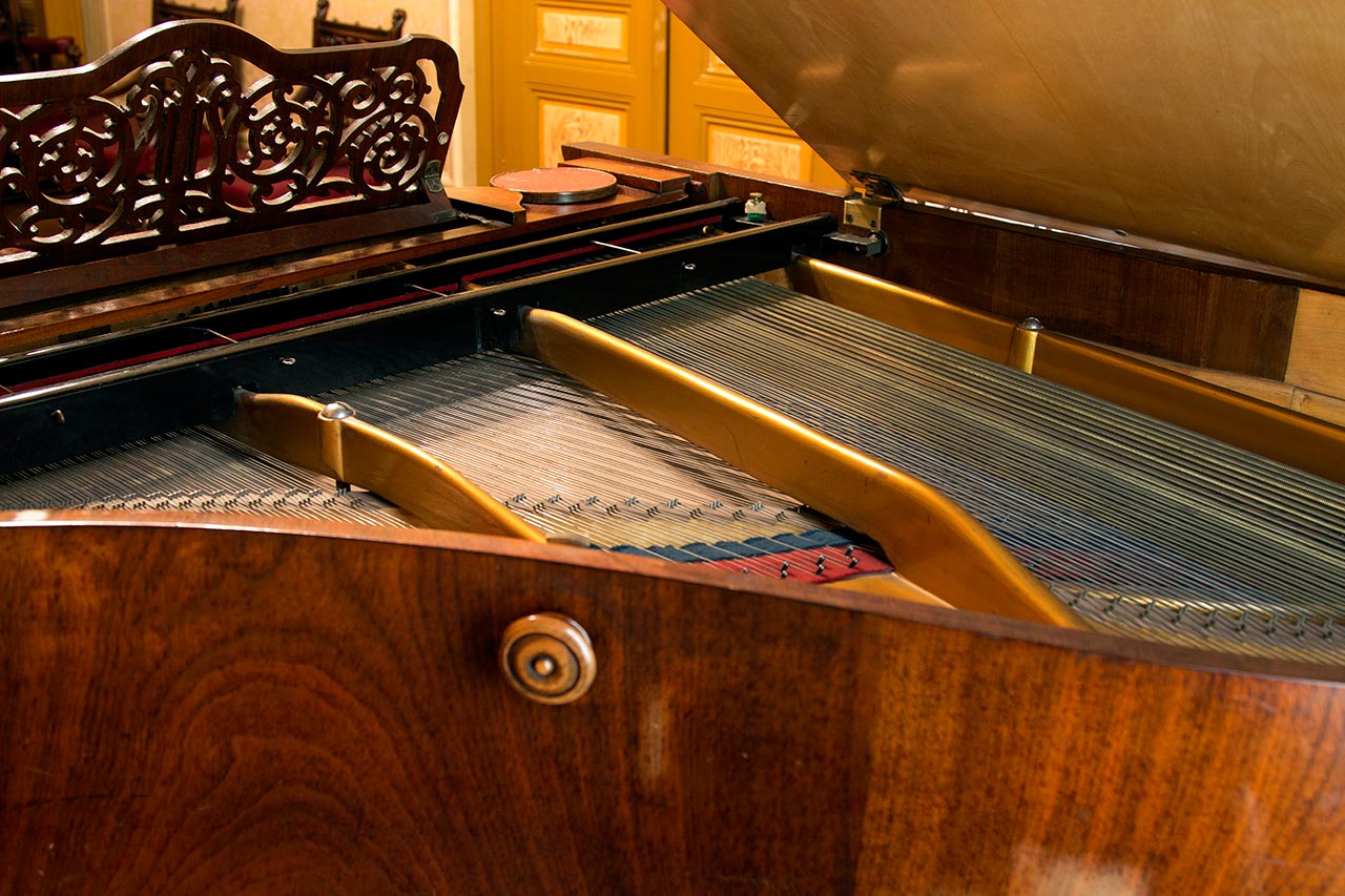 Фортепіано фірми “Bösendorfer” Одарки Бандрівської в експозиції львівського Музею Соломії Крушельницької