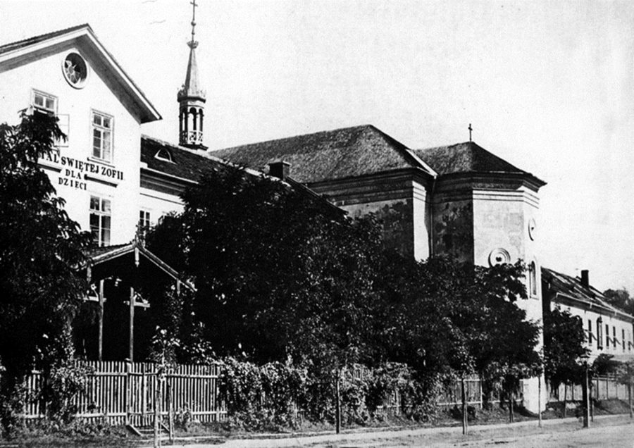 Монастир Св. Терези на вул. Леона Сапєги, поч. ХХ ст.