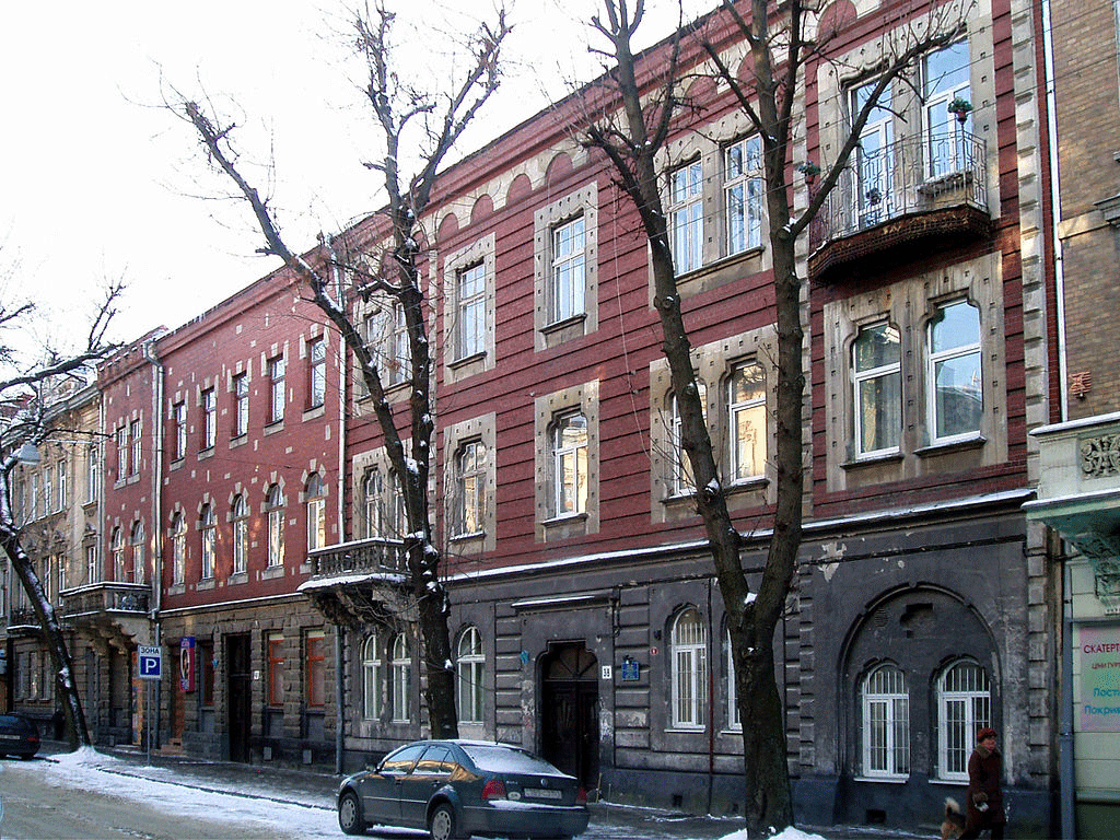 Будинки на Пекарській, зведені Мокловським