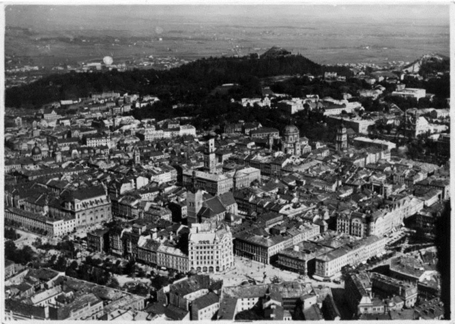 Панорама Львова авторства Е.Лібанського