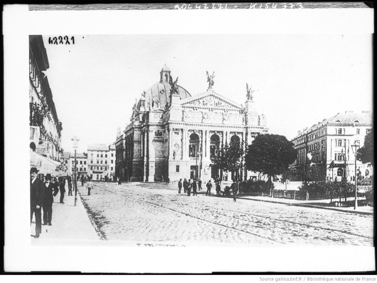 Львівський міський театр (Львівська Опера), фото 1914 року