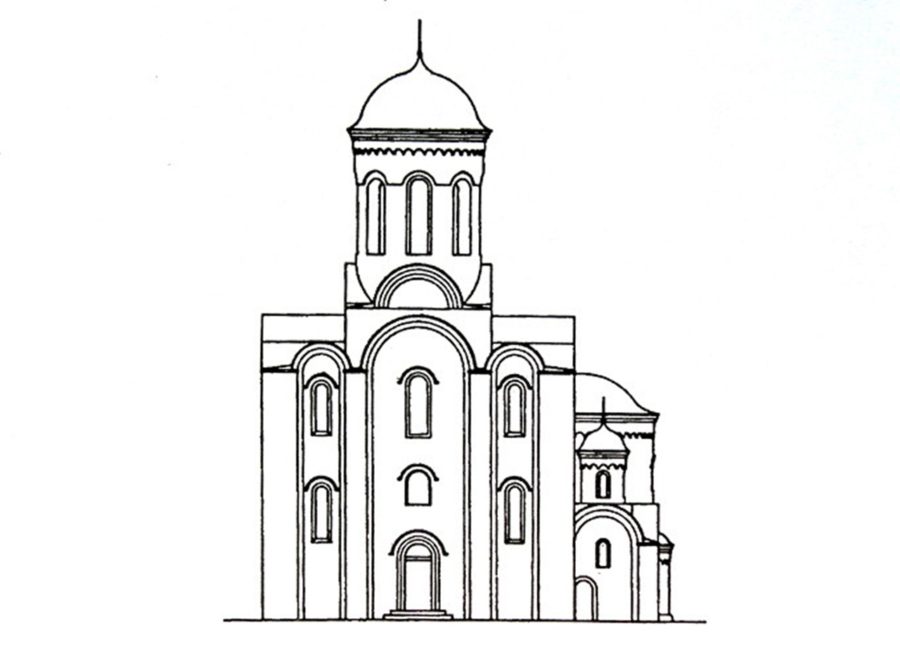 игляд церкви Івана Богослова. Зображення Мар'яни Малевської