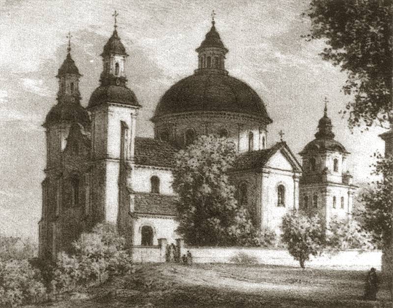 Тшемешненський монастир у виконанні Наполеона Орди. Фото з https://pl.wikipedia.org