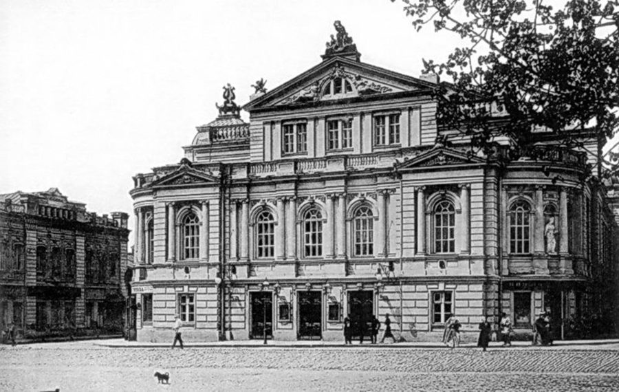 Будинок, у якому працював театр “Березіль” під керівництвом Леся Курбаса