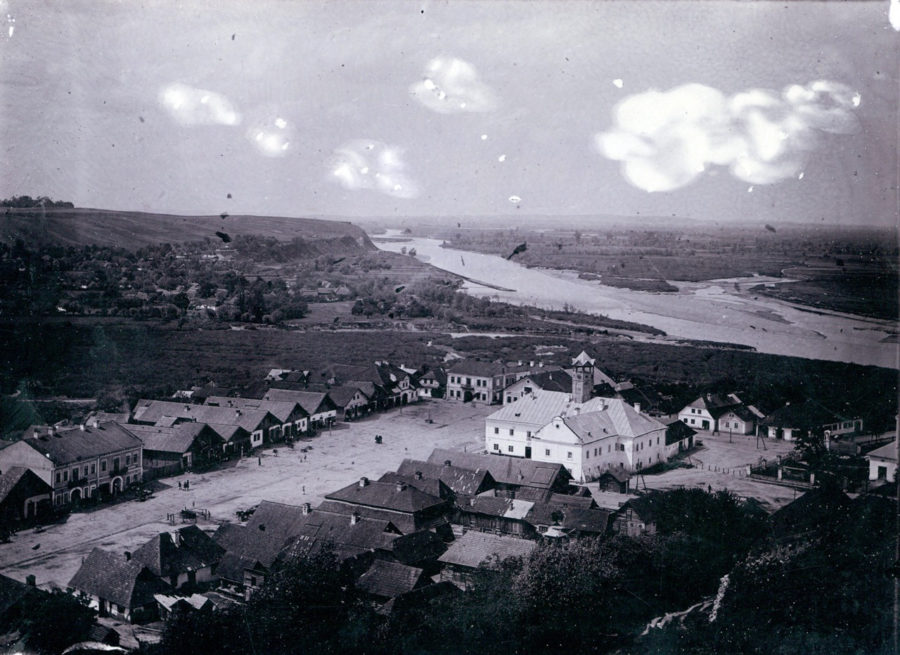 Вид з замкової гори на Галич. 1892-1897рр.