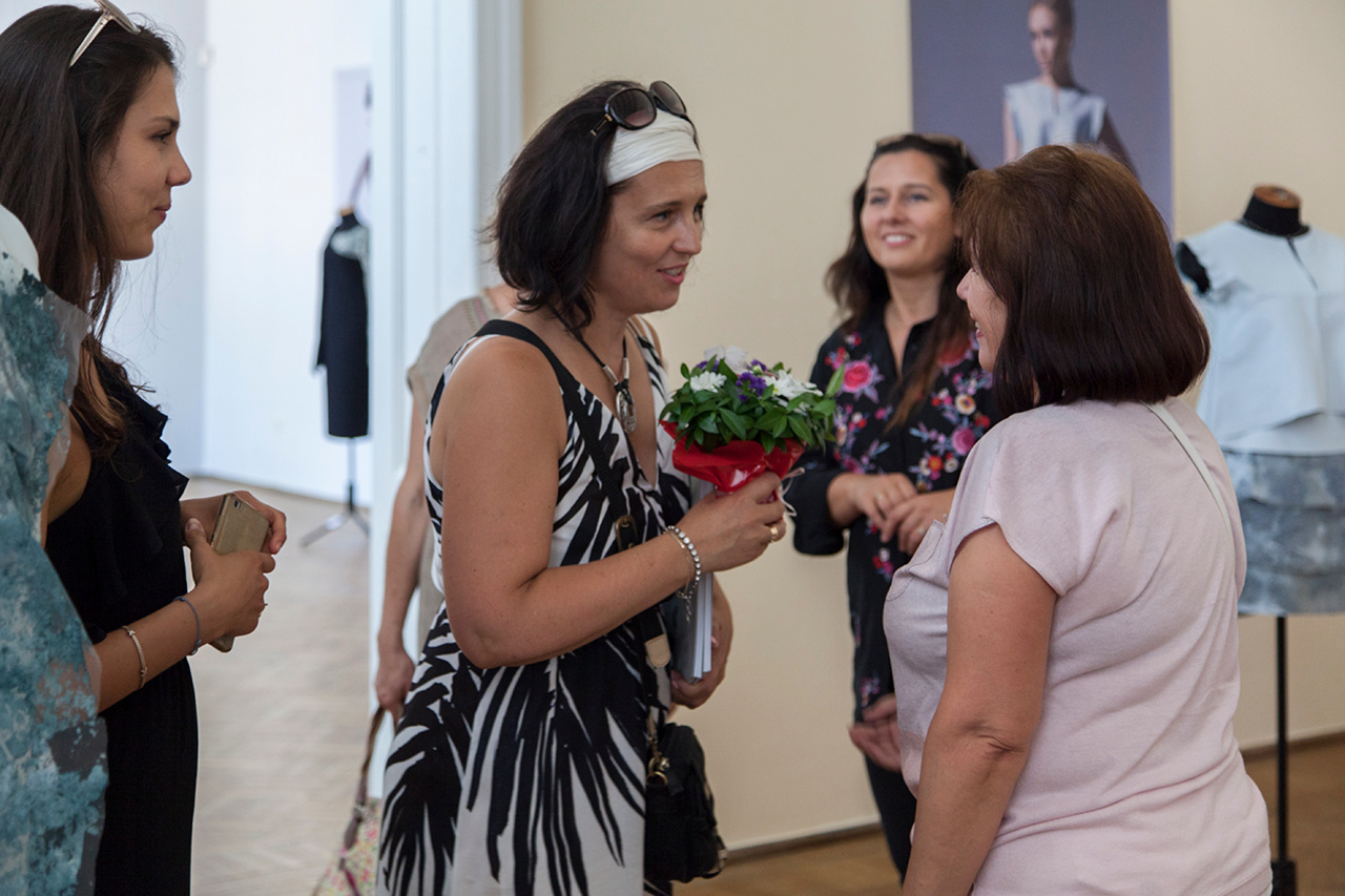 Відкриття виставкового проекту Моніки Костржевої "Структури творення" та Александри Верешки “Між лінією і формою”