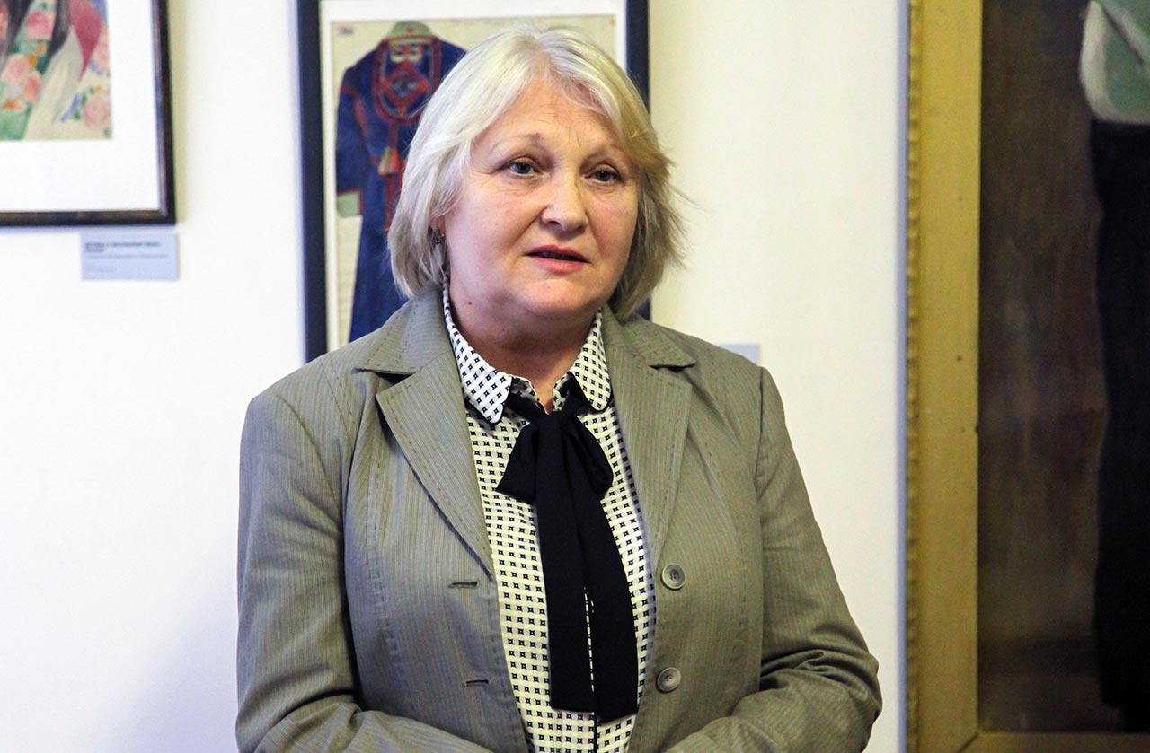 Завідувач Художньо-меморіального музею Олени Кульчицької Люба Кость