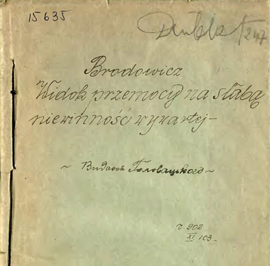 Титульний лист книги Бродовича про події 1789 року. Зображення з Підкарпатської цифрової бібліотекиТитульний лист книги Бродовича про події 1789 року. Зображення з Підкарпатської цифрової бібліотеки