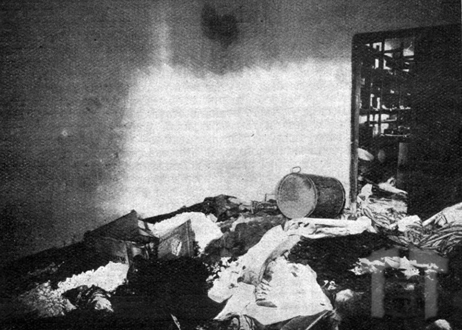 Зруйнований магазин Союзу кооперативів