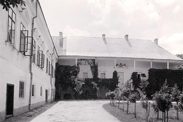 Замок у Поморянах, фото 1925 року
