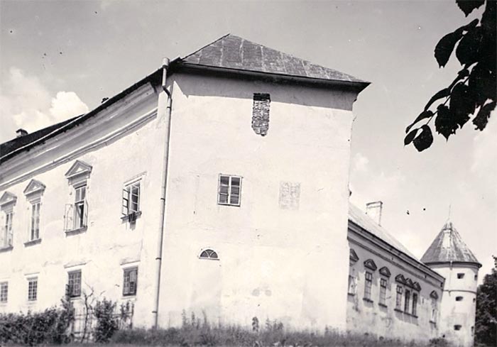 Замок у Поморянах, фото 1925 року