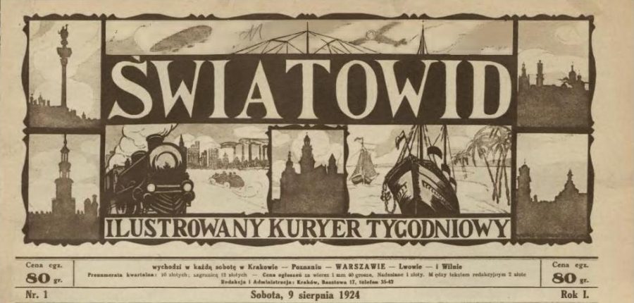 Фрагмент першого номера видання. Фото з https://pl.wikipedia.org