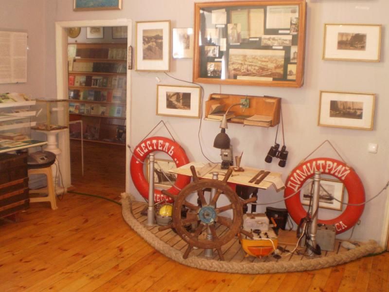 Експозиція Меморіального музею К. Г. Паустовського (філія Одеського літературного музею)