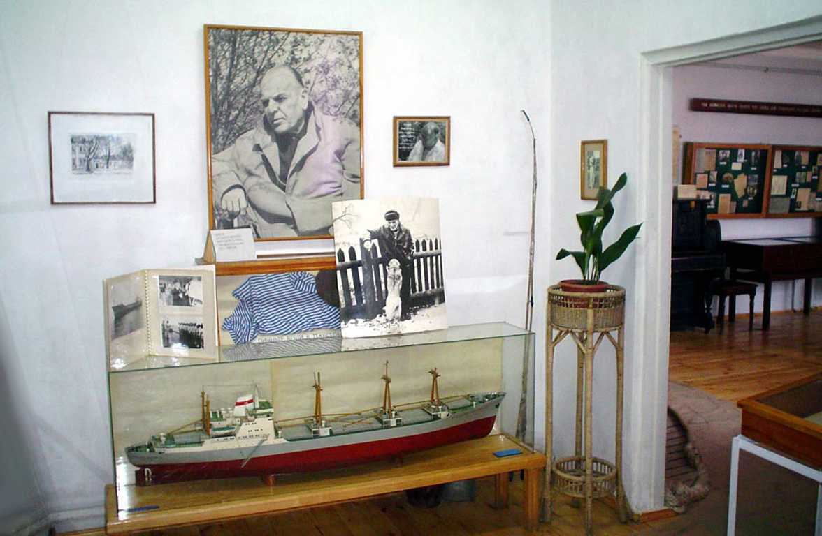 Експозиція Меморіального музею К. Г. Паустовського (філія Одеського літературного музею)