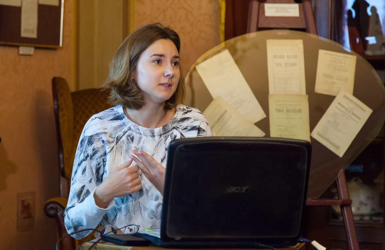 Старший науковий співробітник Історико-меморіального музею Михайла Грушевського в Києві Дарія Сухоставець